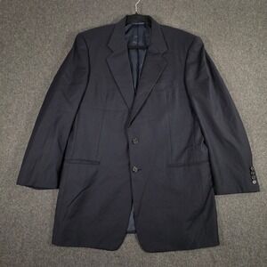 Hickey Freeman Loro Piana Classic 110s Wool Jacket Blazer Men's 42 Long